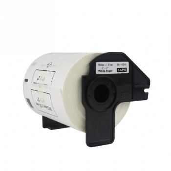 Compatible Brother DK1240 Die-Cut Multi-Purpose White Labels 4” x 2”