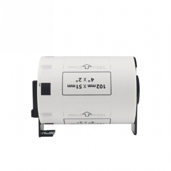 Compatible Brother DK1240 Die-Cut Multi-Purpose White Labels 4” x 2”