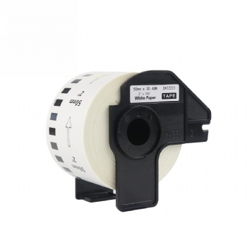 Brother DK2223 Compatible Continuous White Paper Labels 2” x 100′